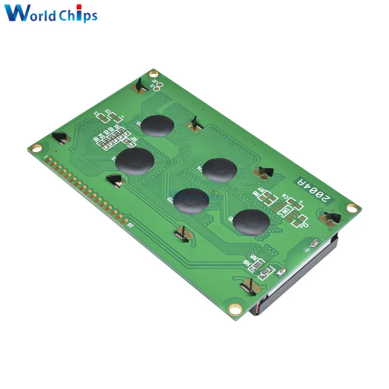 2004 204 20x4 Модуль ЖК дисплея контроллер HD44780 желтый черный свет для Arduino|lcd display