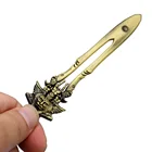 Брелок HSIC Game God of War 3, металлический кулон с лезвием Олимпа, фигурки Кратоса Зевса брелок в виде меча, ювелирные изделия для мужчин и женщин