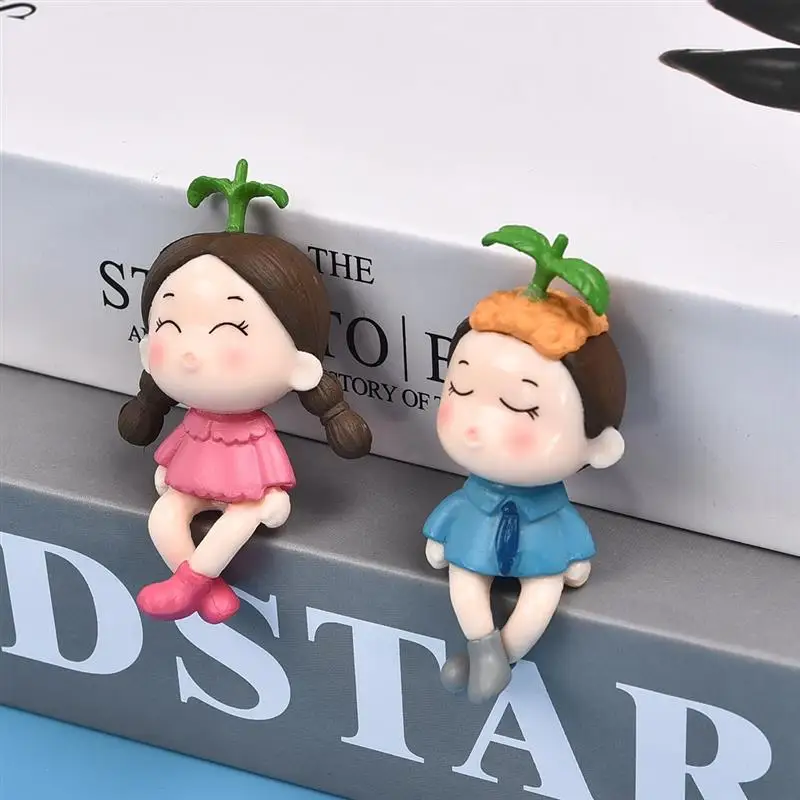 2 шт милые влюбленные украшения для двоих мох микро пейзаж мир орнамент свадебное