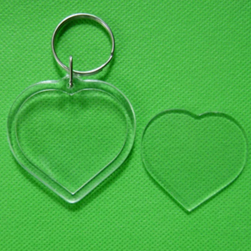 1 шт. прозрачный брелок унисекс с фотографией|Брелоки| |