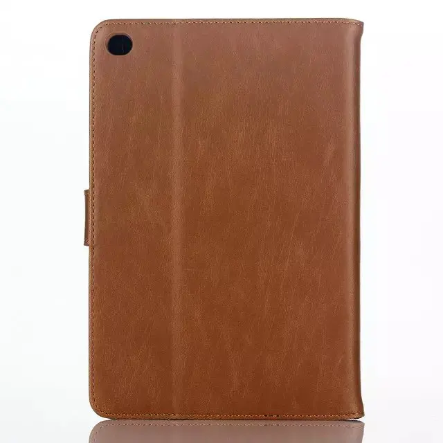 100 шт./лот Ретро Crazy horse 3 карты Искусственная кожа лучший чехол для apple ipad mini 1 2 4 5