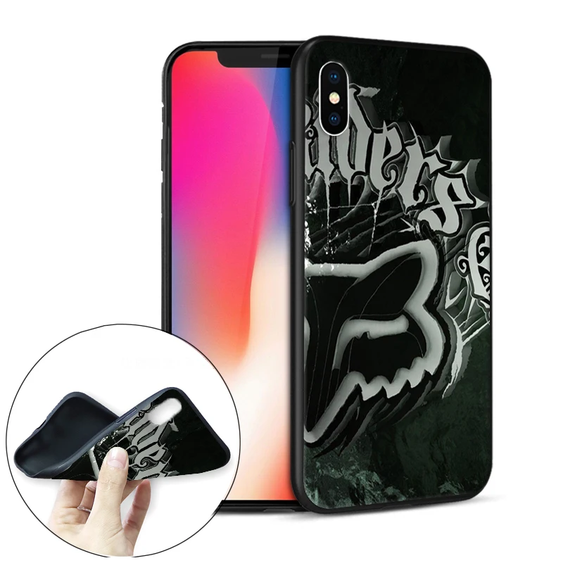 SJK2161006HB Мотоциклетный гоночный чехол для iPhone 7 Чехол для мотоцикла игровой чехол s для iPhone X 5S SE XR XS Max 6 6S 8 Plus Мягкий чехол - Цвет: SJK2161006HB