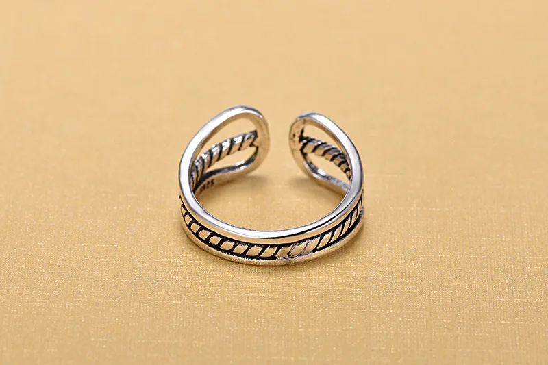 Женское многослойное кольцо из серебра 2018 пробы|Кольца| |