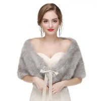 janevini winter fur wedding cape for brides women gray faux fur wrap white bolero bridal shawl dress wraps bolero cape mariage