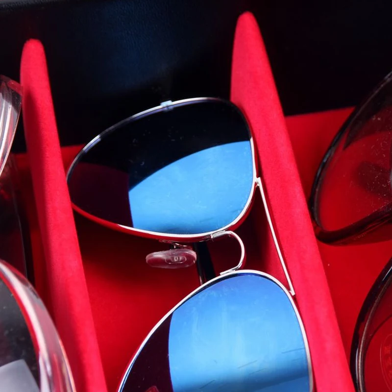 Витрина для очков 4 слота держатель дисплея форма витрины солнцезащитных