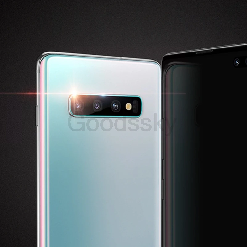 50 шт. Настоящее закаленное стеклянный объектив камеры для samsung Galaxy S10 S10e S10+ Стекло Защитная защита для объектива Защитная пленка для samsung S10 плюс