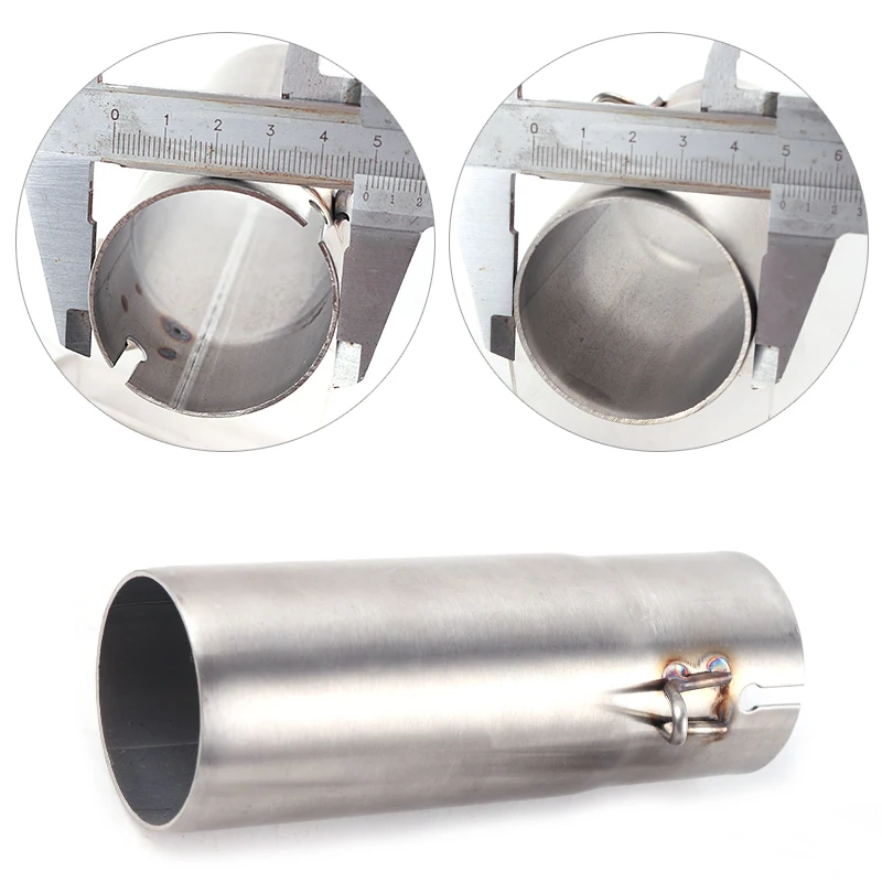 

Motorcycle Full system Exhaust Muffler Escape Slip On For Yamaha R6 YZF-R6 2006-2014 Middle Link Pipe With DB-KILLER