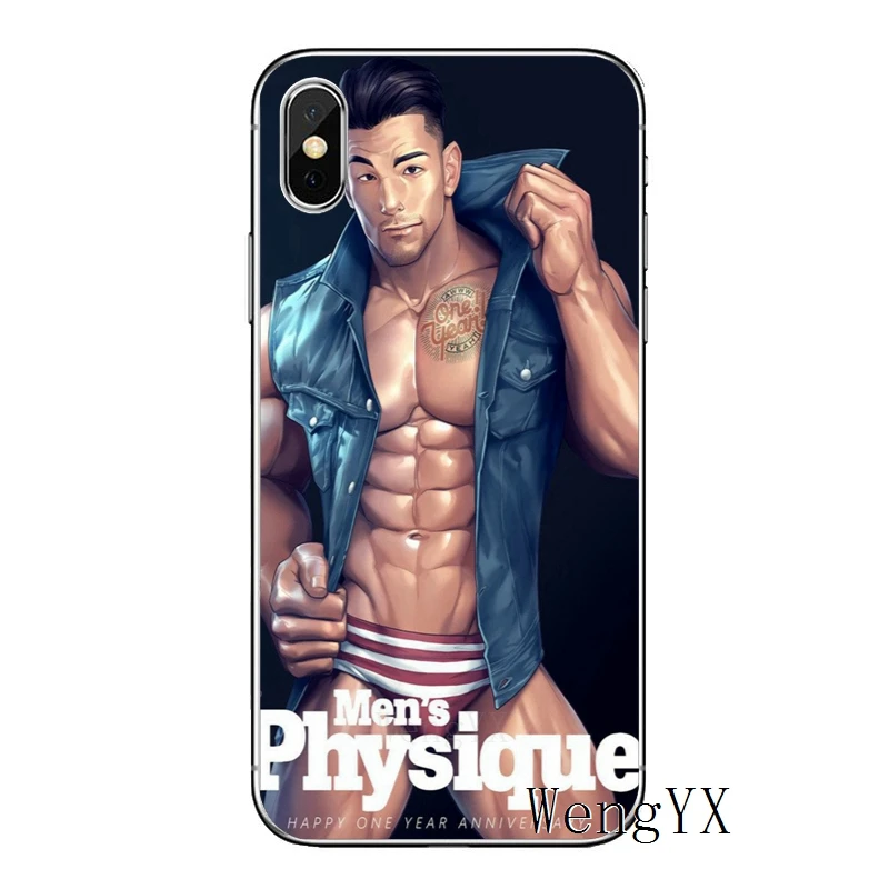 Мягкий чехол для телефона из ТПУ для Apple iPhone 8 7 plus 6s 6 plus X XR XS Max SE 5S 5c 5 4S 4 - Цвет: men-gay-A-07