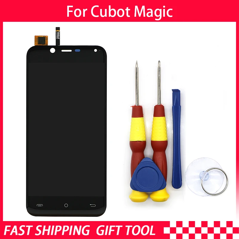 Новый Оригинальный сенсорный ЖК-дисплей для Cubot Magic запасные части + инструмент