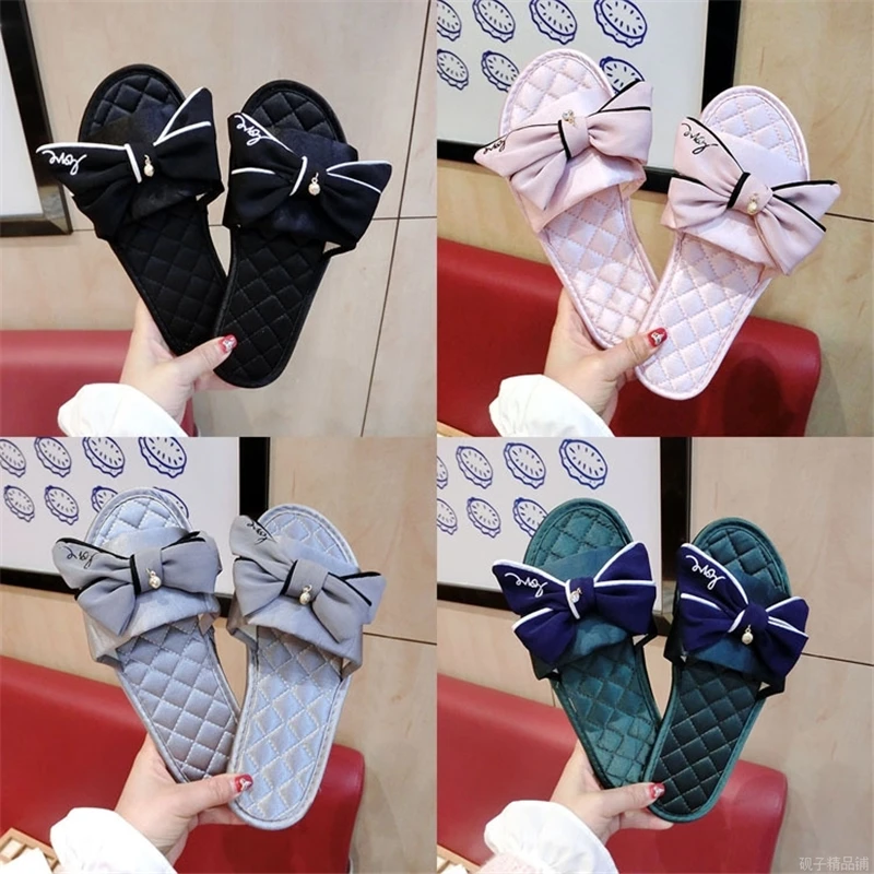 ANZZOP/2019 г. Корейский вариант INS wind/милые Нескользящие мягкие тапочки на плоской