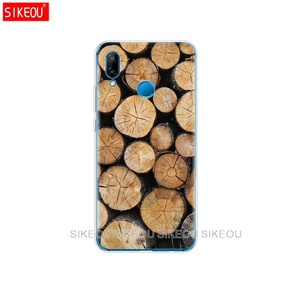 Силиконовый чехол для телефона Huawei P20 P7 P8 P9 P10 Lite Plus Pro 2017 P Smart 2018 бампер с текстурой