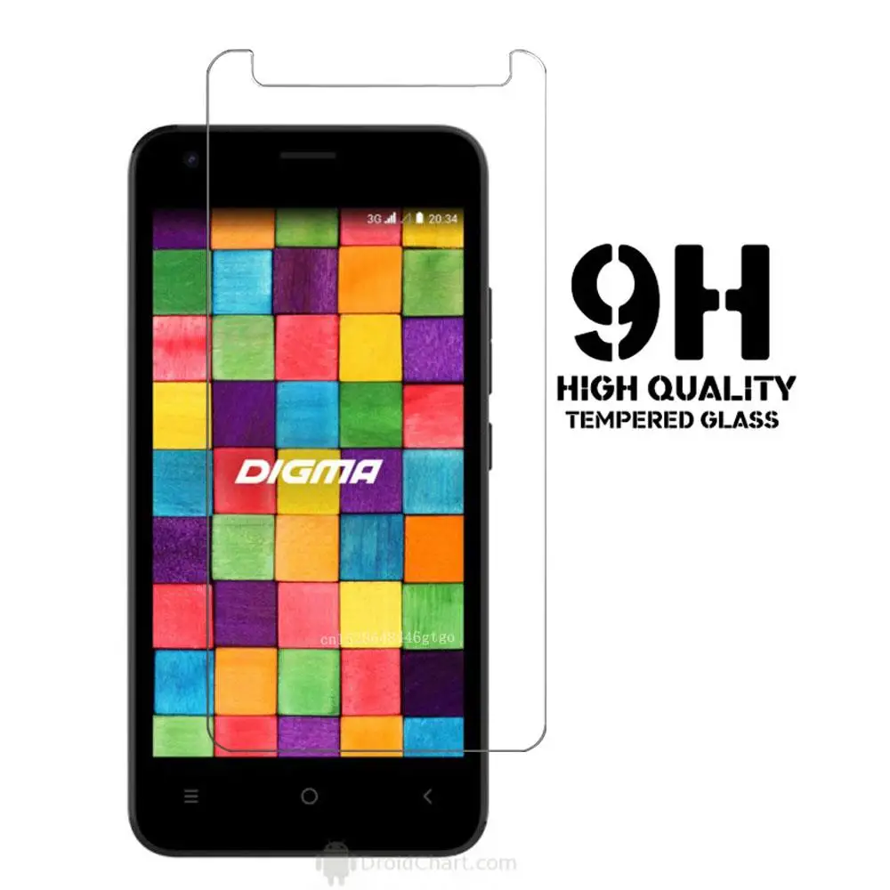 Закаленное стекло для экрана Digma Linx Argo 3G защитное 2 5 9H 3G|Защитные стёкла и плёнки