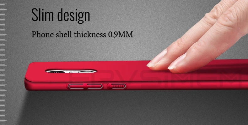 Жесткий ПК Frvsimem для Xiaomi Mi5 5S Plus A1 Mi6 Plus Redmi 3 3s 4 4A 5A Pro Global Note 3 4X Prime полный чехол Пластиковые чехлы для телефонов