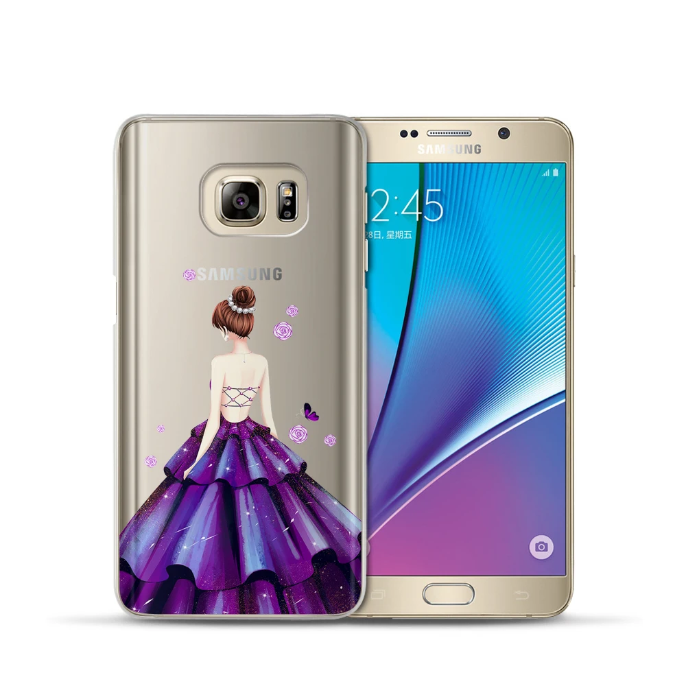 Модный чехол для девочек Samsung Galaxy S8 A5 2017 J7 J5 J3 A3 2015 2016 S6 S7 Edge S9Plus телефона Fundas Etui Capas |