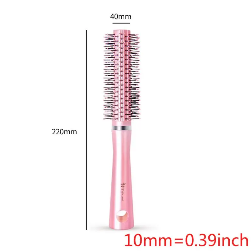 

Plastic Curly Straight Hair Scalp Massage Cylinder Comb Anti-Static Hairbrush Salon Styling Tool Home DIY Hairdressing Accessory