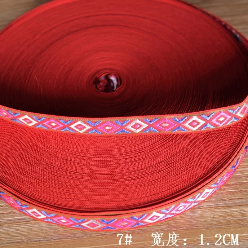 Лента жаккардовая в стиле ретро для украшения сумок обуви 20 ярдов/партия|Тесьма| |