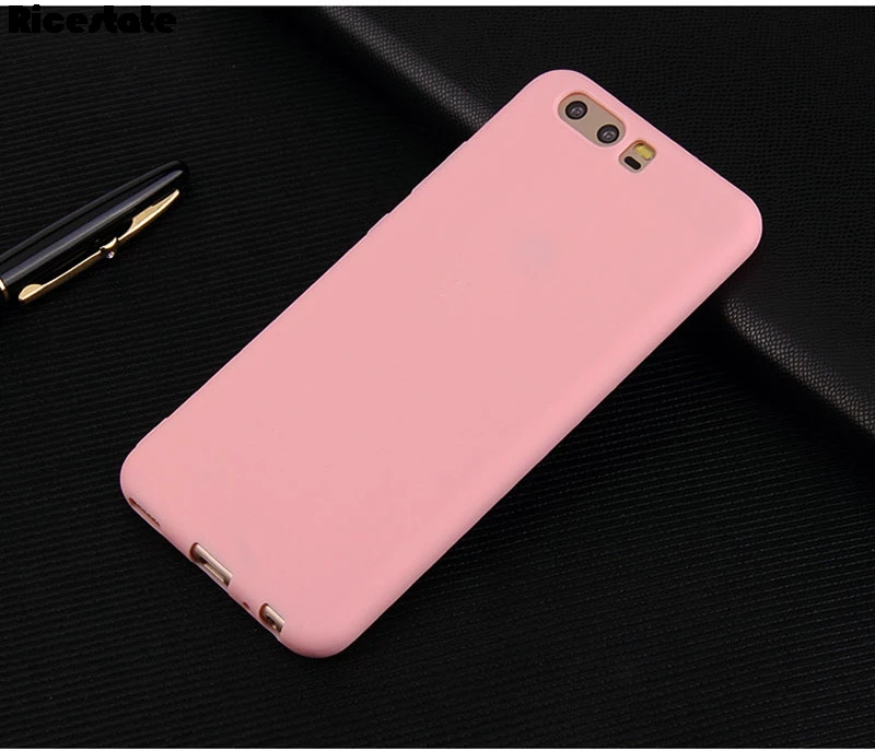 Fundas для Huawei Honor 9 прозрачный ТПУ и матовый однотонный чехол Honor9 задняя крышка