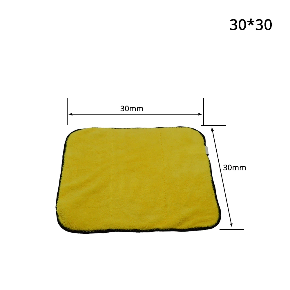 Инструменты для мытья автомобиля 800gsm 45cmx38/30 см x 30 см толстые плюшевые микрофибры для чистки автомобиля микрофибра воск полировка детализация полотенца