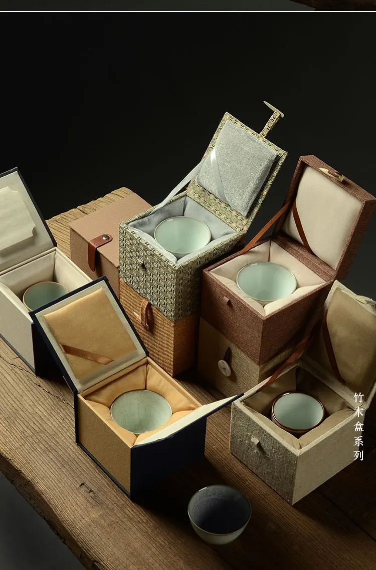 Фиолетовый чашки получения Подарочная коробка для макияжа органайзер хранилище