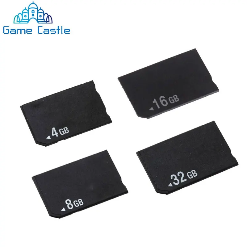 Карта памяти 2 шт./лот MS с реальной емкостью ГБ 4 8 16 32 карта Pro Duo для консоли PSP