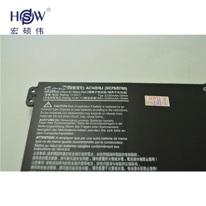 Аккумулятор для ноутбука GZSM 11 4 V 36wh Acer Aspire E3-111 V3-111 V3-111P AC14B8K KT0030G AC14B18J 4ICP5/57/80 |