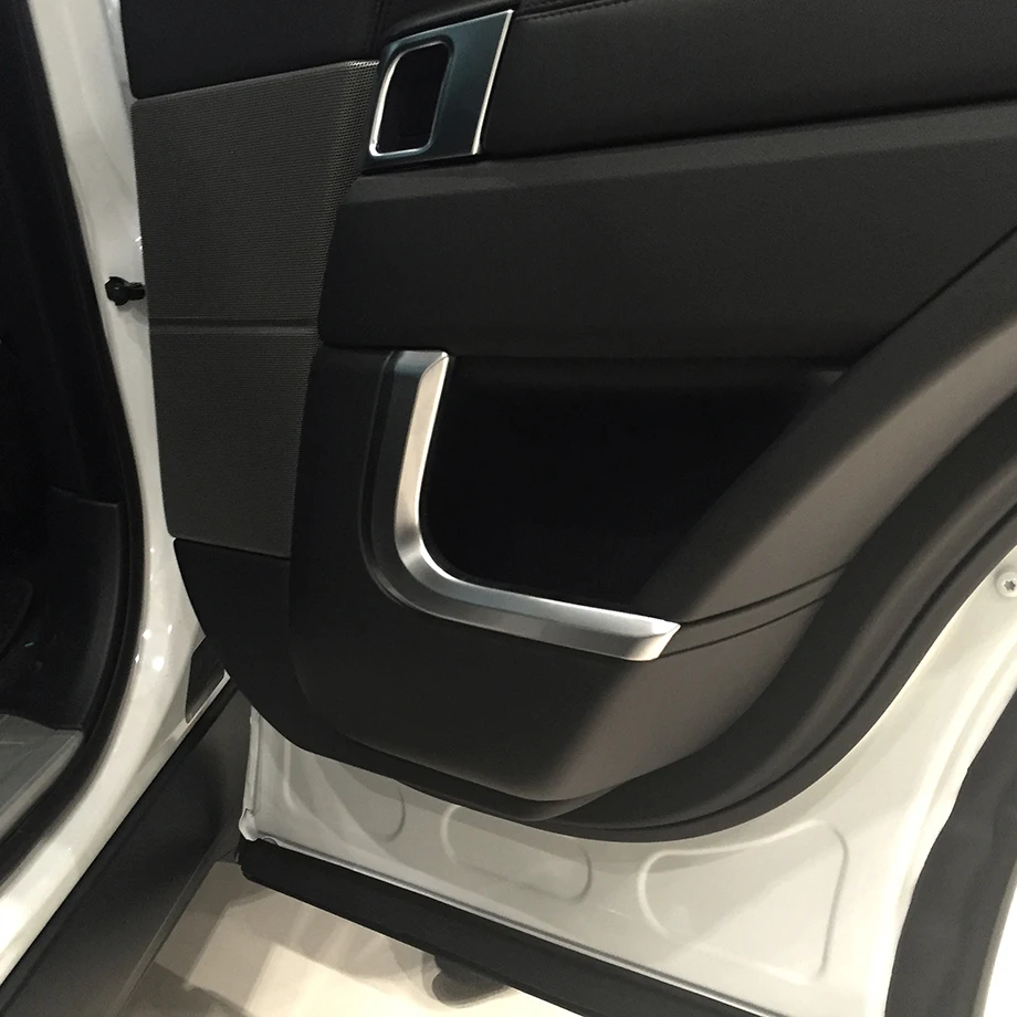 4 шт./компл. ABS хромированные аксессуары для интерьера Боковая дверь молдинг