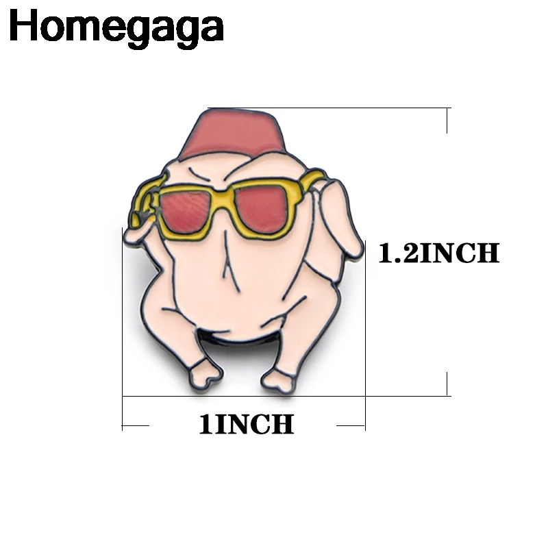 Homegaga друзья ТВ шоу Турция цинковый сплав значки для галстука para рубашка сумка