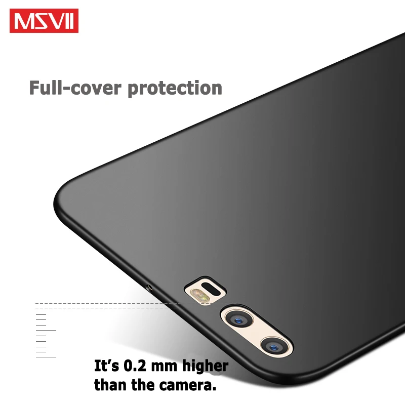 Чехол для Huawei P10 Lite MSVII Silm матовый чехол Plus P 10 Жесткий |