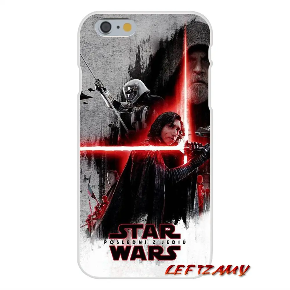 Star Wars последний джедай BB 8 для iPhone X 4 4S 5 5S 5C SE 6 S 7 плюс аксессуары телефона