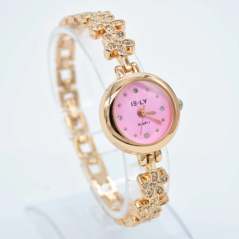 watches relogio masculino fashion gold/silver band hot sale bracelet watch for girl women dress | Наручные часы