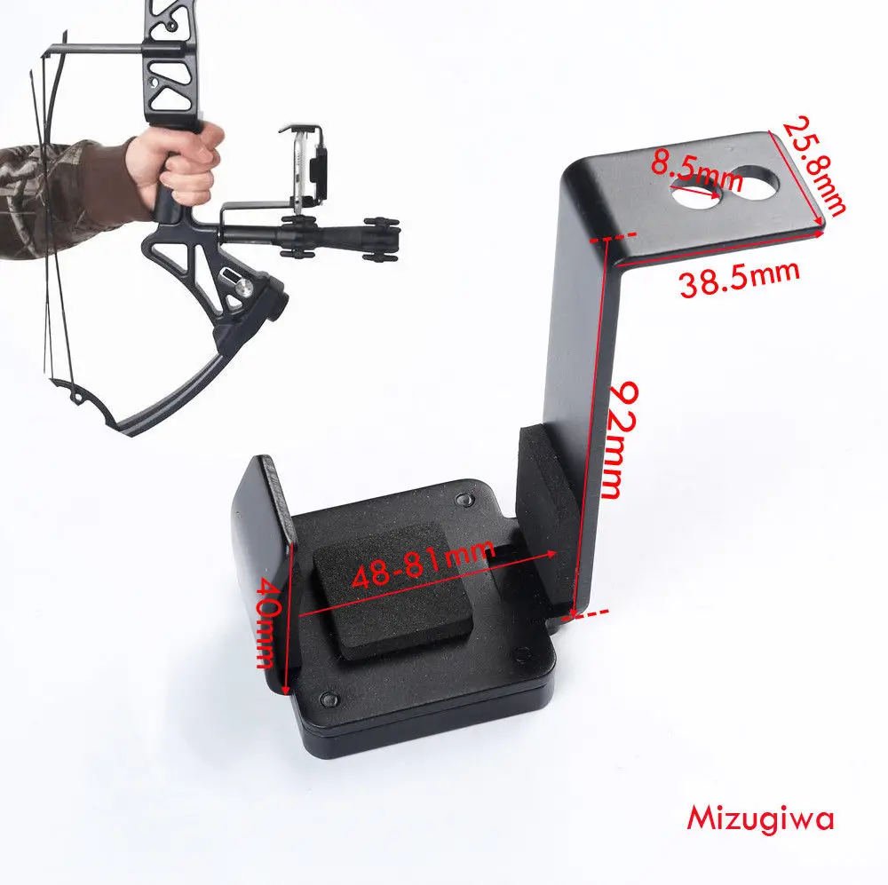 MIZUGIWA алюминий лук Крепление смартфон держатель телефона кронштейн для составной