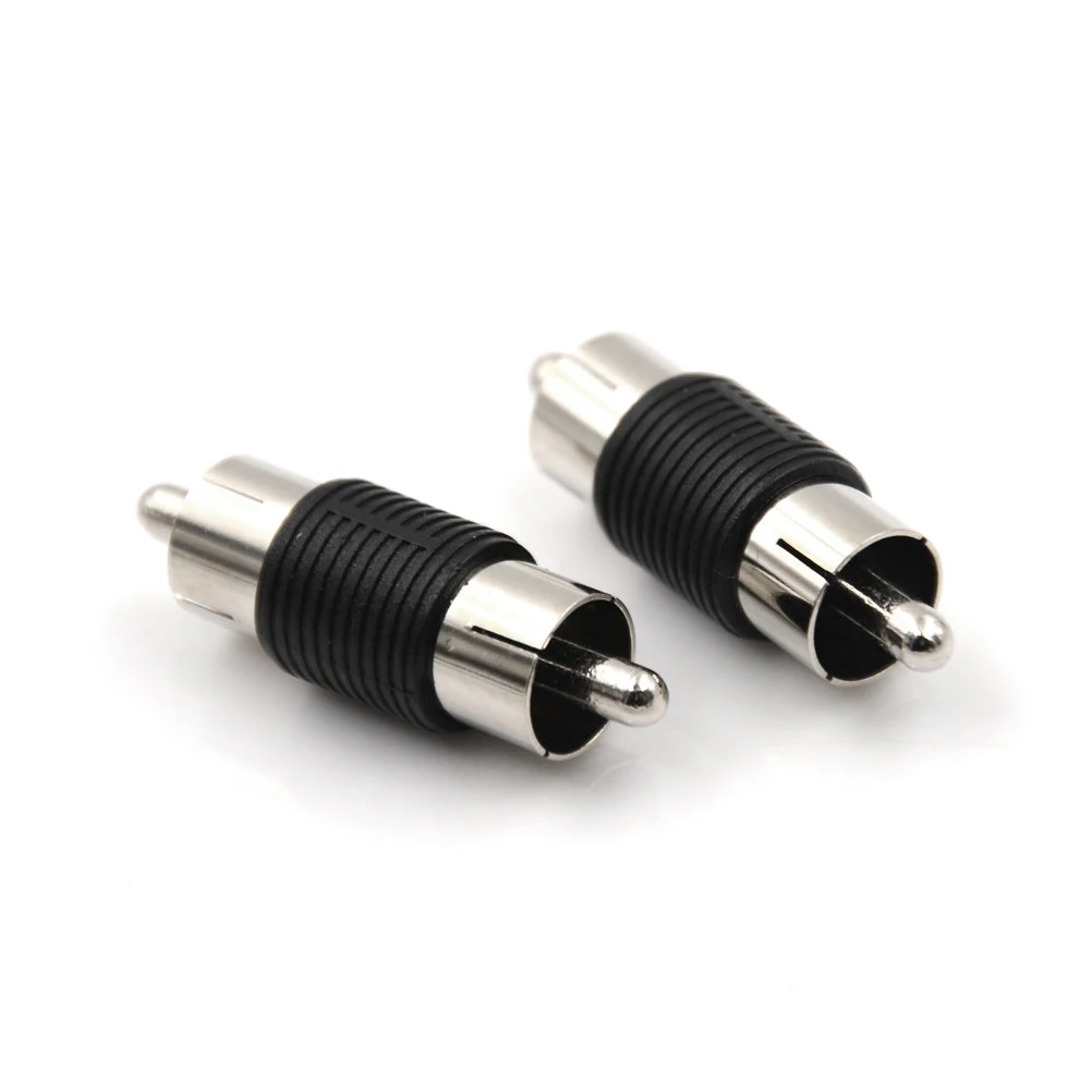 10 шт./компл. прямые AV RCA кабель со штыревыми соединителями на обоих концах для