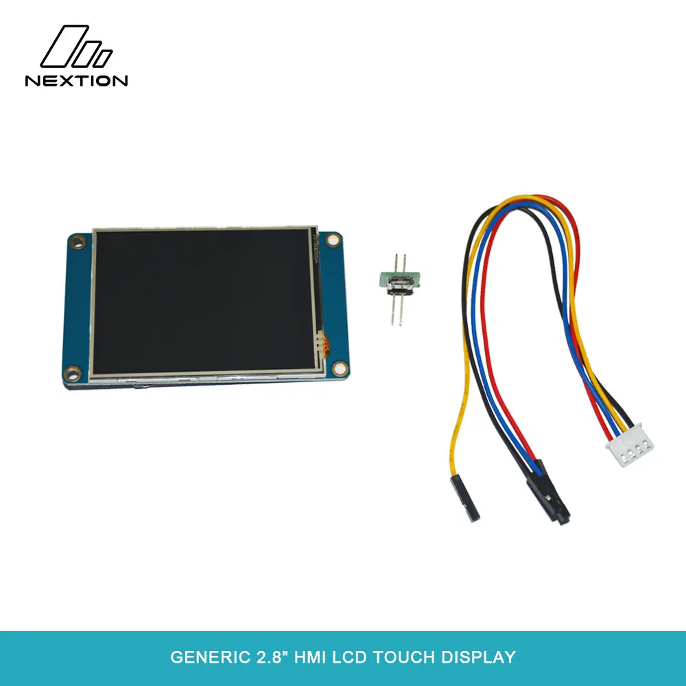 Nextion NX3224T028 2 8 ''HMI интеллектуальный сенсорный дисплей TFT ЖК модуль 4 проводная