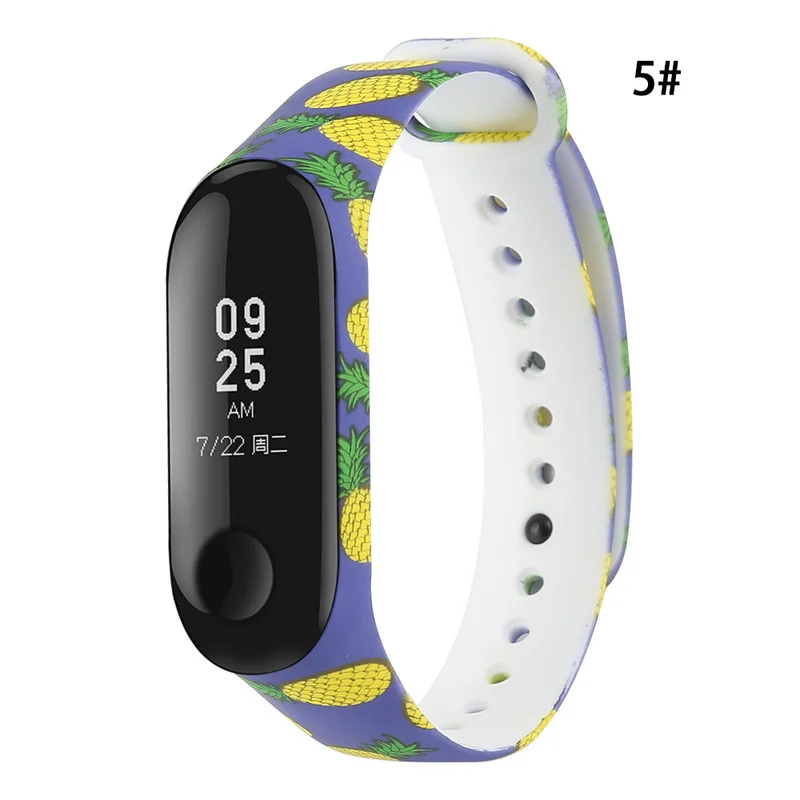 Спортивный ремешок для часов Xiaomi Mi Band 3 силиконовый умные аксессуары |