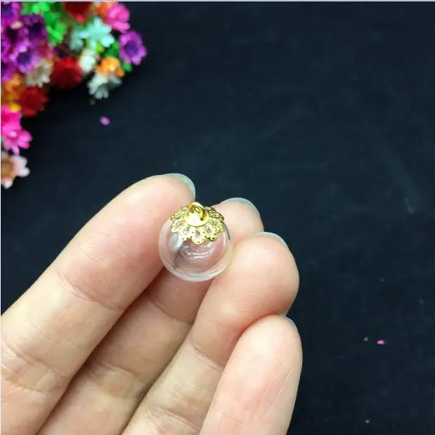 5 комплектов 14*4 мм прозрачная стеклянная искусственная фурнитура для ювелирных