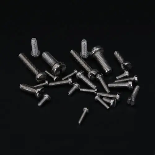 M2.5 Slotted Socket Stigma Stainless Steel Screw Column Cap Head Bolt Screws M2.5x18mm 100Pcs | Обустройство дома