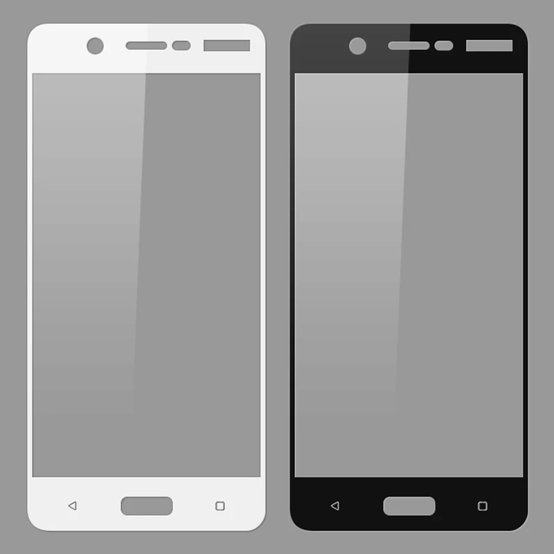 Для Nokia 5 закаленное стекло 9 H Полное покрытие экрана защитное защитная пленка на