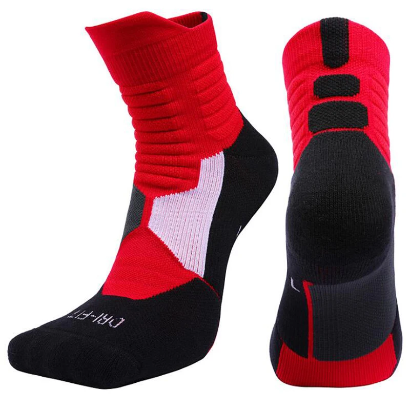 New Professional Cycling Socks Basketball Football Soccer Running Outdoor Hiking Sport Thick Cotton Men Women M L XL | Спорт и
