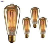 iwhd ampul retro lamp vintage light bulb edison bulb e27 40w 220v industrial decoration edison bulb ampoule bombillas gloeilamp
