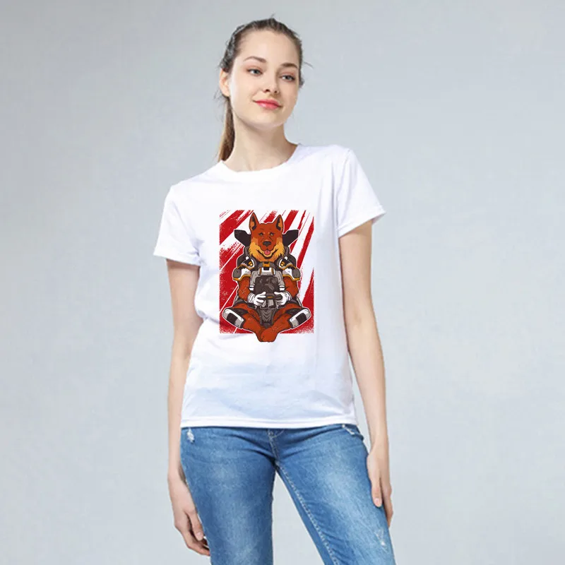 Забавные женские футболки с принтом животных вырезом лодочкой и коротким