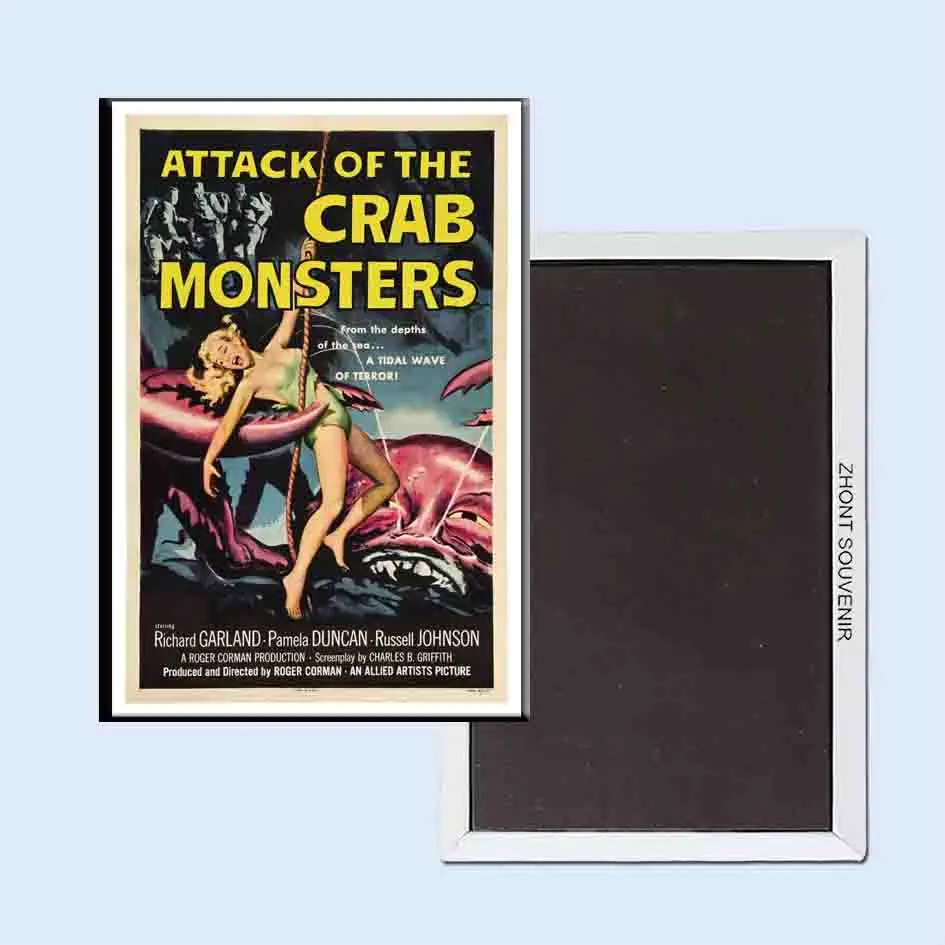 

Attack of the Crab Monsters Roger Corman 24058 Retro nostalgia fridge magnets