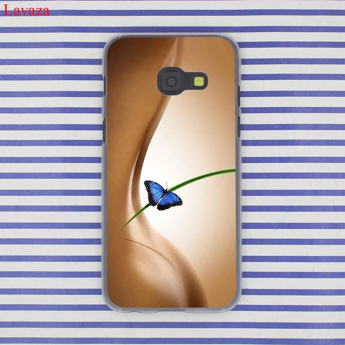 Чехол для телефона Lavaza Butterfly Dancing Girl Effect Samsung Galaxy Note 10 9 8 A9 A8 A7 A6 Plus 2018 A3 A5 2015 2016 2017 A2|case