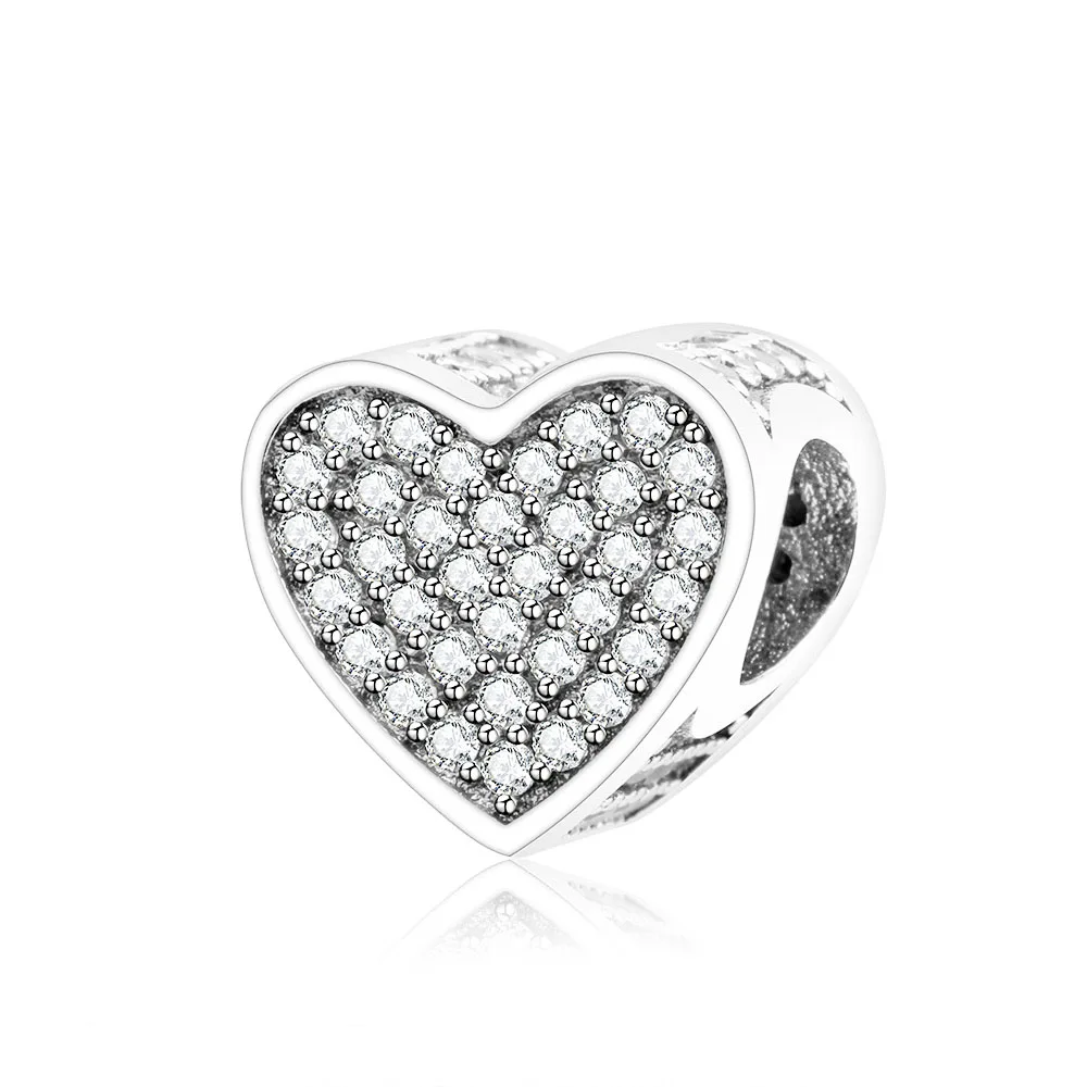 Подходит для Pandora, очаровательный браслет,, 925 серебро, амулеты из бисера, Маргаритка, ажурная амулет с прозрачным цирконием, ювелирное изделие Berloque, лето - Цвет: VPP489