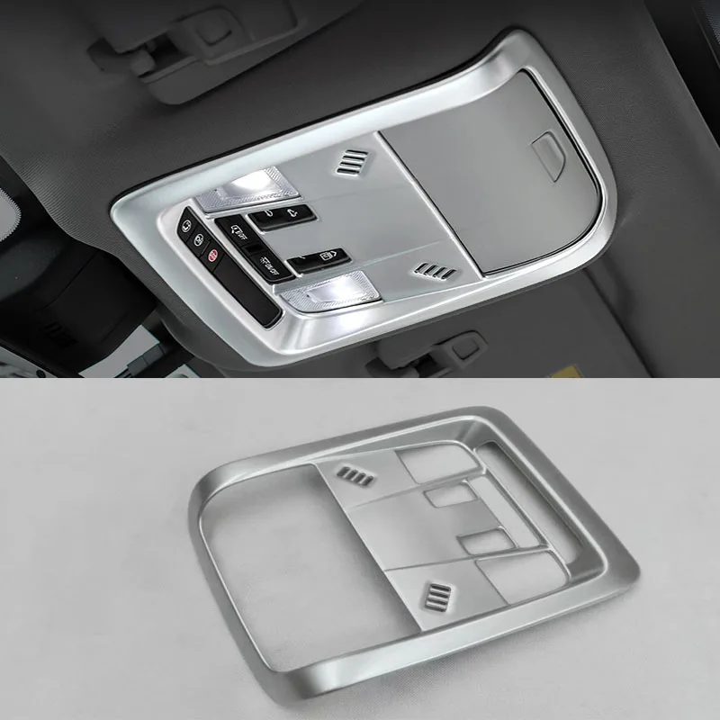 

Для Chevrolet Equinox Third GE 2017 2018 ABS Матовый передний купольный светильник для чтения, лампа, панель, отделка, аксессуары для интерьера