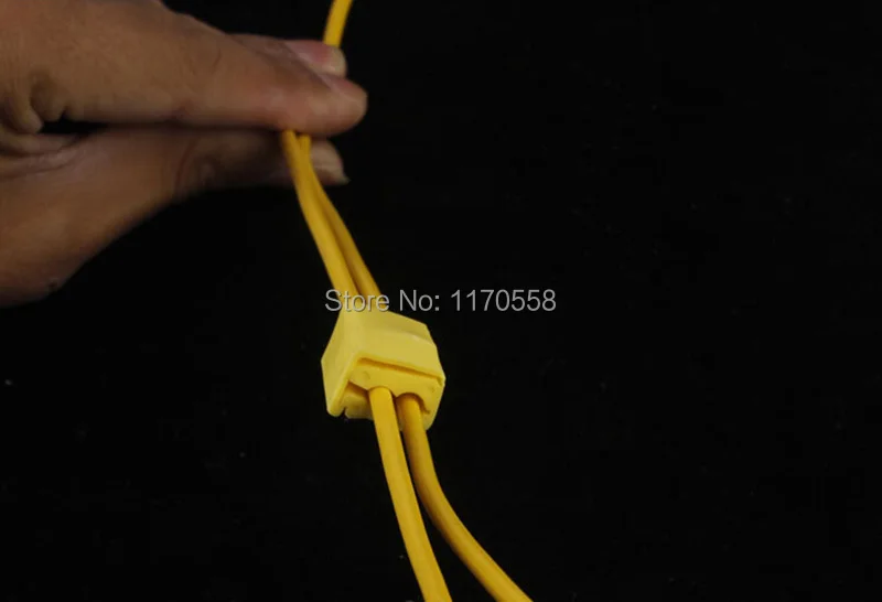 100pcs/lot Wire terminals quick wiring connector cable clamp AWG 12-11 | Обустройство дома