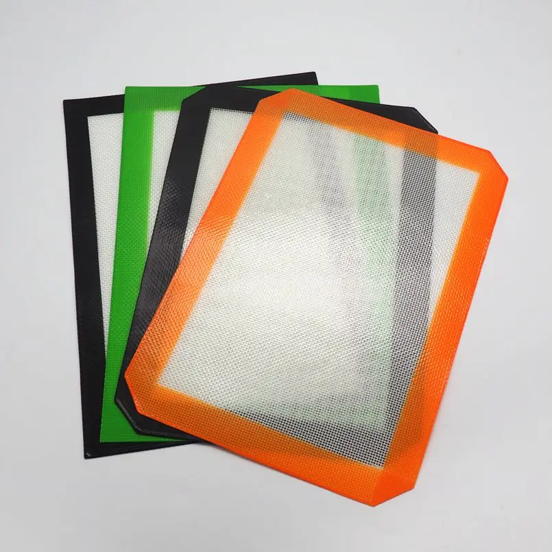 

30pcs\lot Eco-friendly wholesale custom silicone baking mat 8.5"*12"*T0.75mm