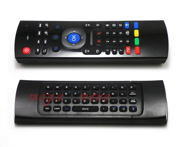6 Axis с микрофоном MX3 Air mouse беспроводная мини-клавиатура 2,4 ГГц для мини-ПК HTPC ноутбука Smart tv для T95 X96 Android tv Box