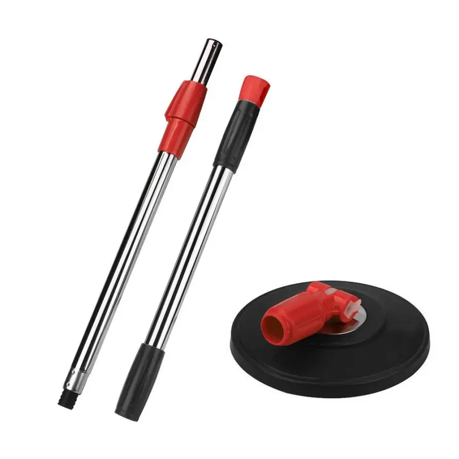 Вращающаяся Швабра со сменной ручкой для напольной швабры 360 без ножной педали