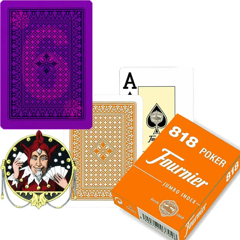 Fournier 818 Jumbo Index светящиеся чернила трюк покерные игровые покер с невидимой маркировкой для игр казино и волшебных шоу