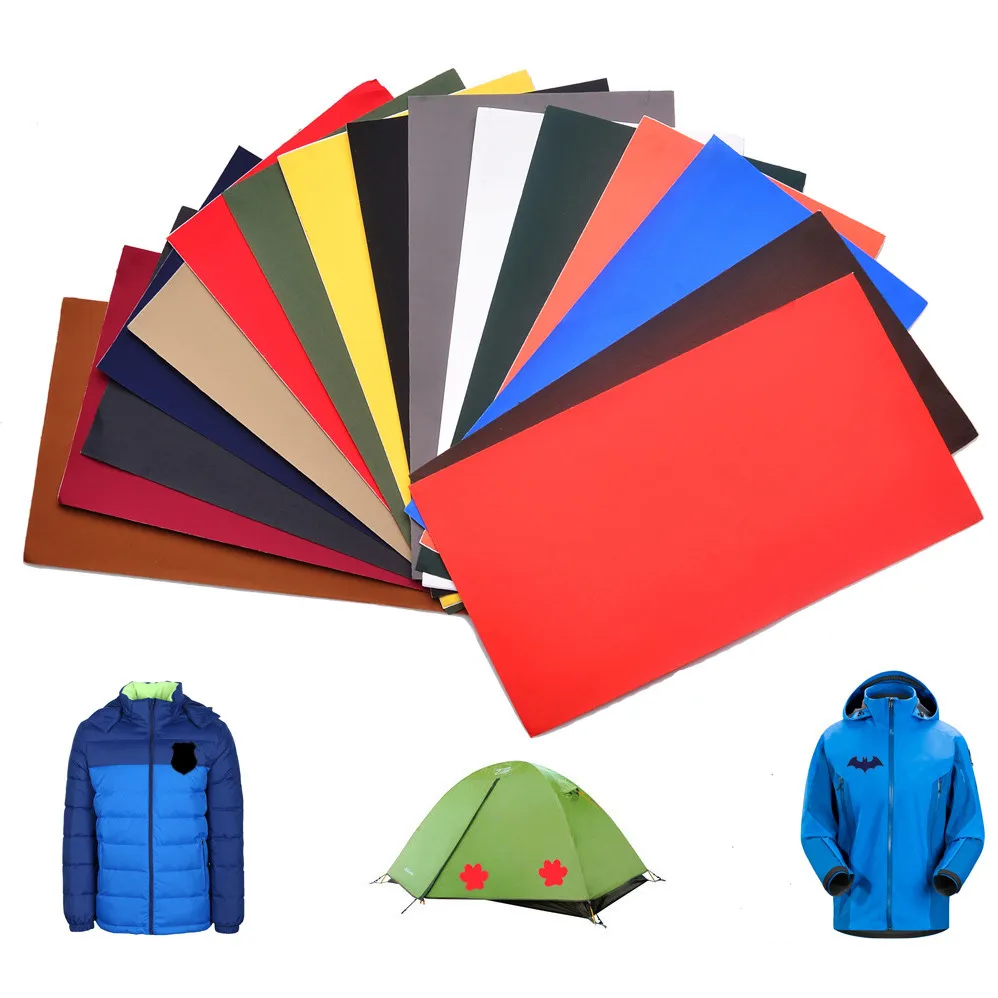 Бесплатная доставка 1 шт. самоклеящаяся водостойкая нейлоновая наклейка тканевая сделай сам ремонт пуха